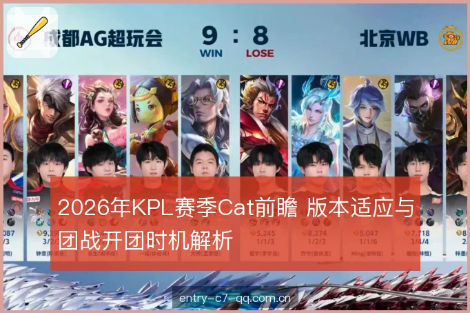 2026年KPL赛季Cat前瞻 版本适应与团战开团时机解析 2026年KPL赛季Cat前瞻 版本适应与团战开团时机解析